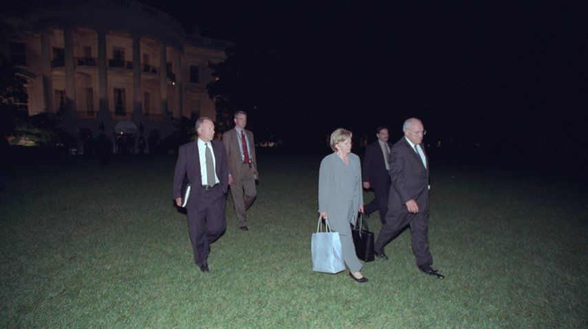 Cheney y su mujer abandonan la Casa Blanca<br>