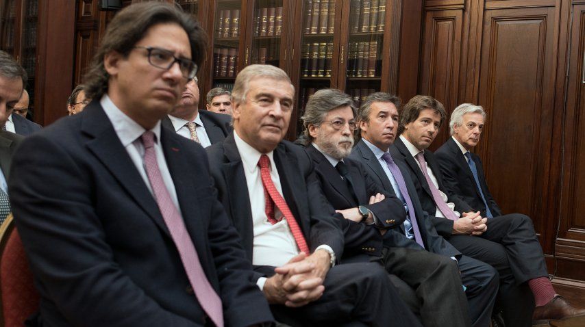 Germán Garavano, Oscar Aguad, Alberto Abad