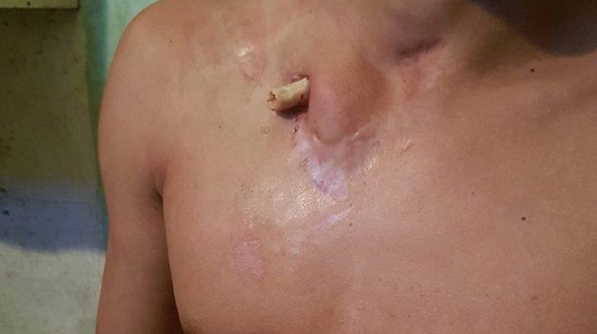 Imagen del Facebook del juez Juan Tapia