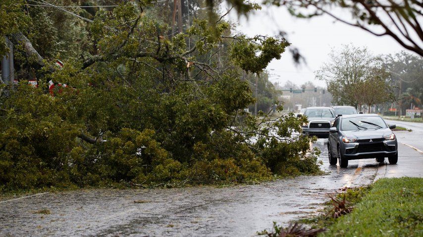 El huracán Matthew azota a Estados Unidos.