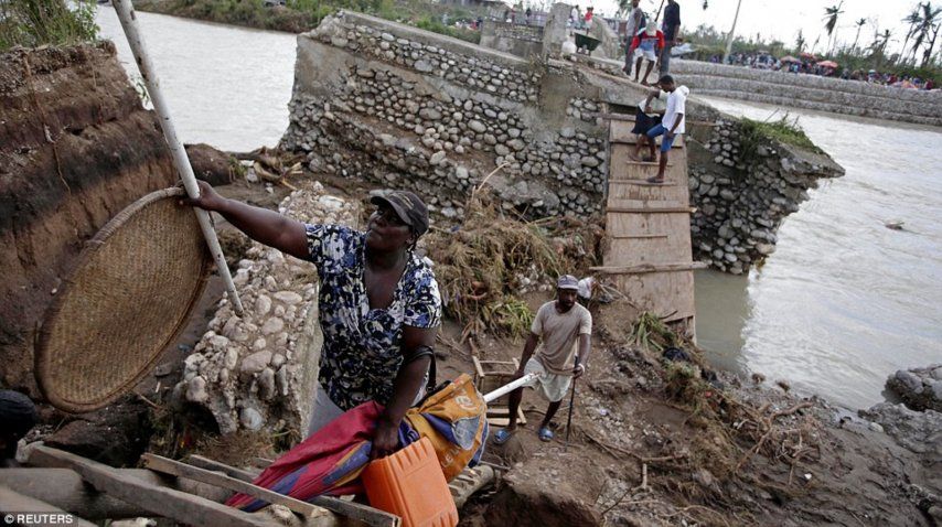 <p> Haití después del paso del huracán Matthew</p><p></p>