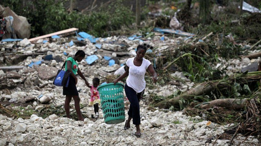 <p> Haití después del paso del huracán Matthew</p><p></p>