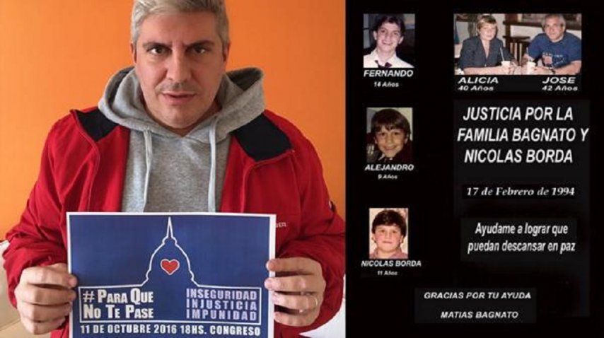 La familia Bagnato fue quemada adentro del departamento que ocupaban en Flores, como venganza por el cobro de una deuda.