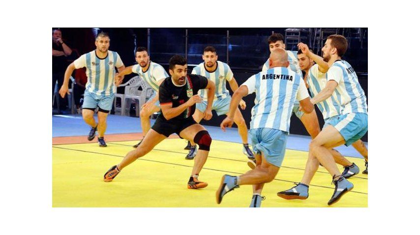 Argentina disputa el Mundial de kabaddi en India<br><br>