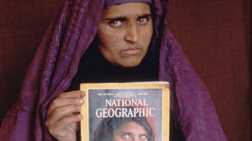 Sharbat Gula, con 30 años<br>