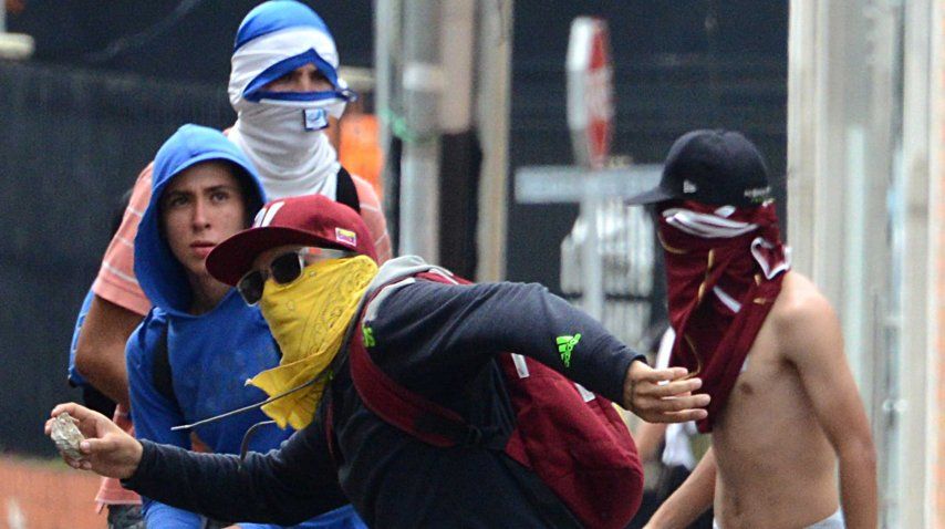 Violentos incidentes en la Toma de Venezuela
