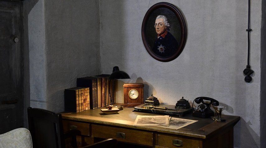 <p> Réplica del búnker en el que murió Hitler en Berlín</p><p></p><p></p>