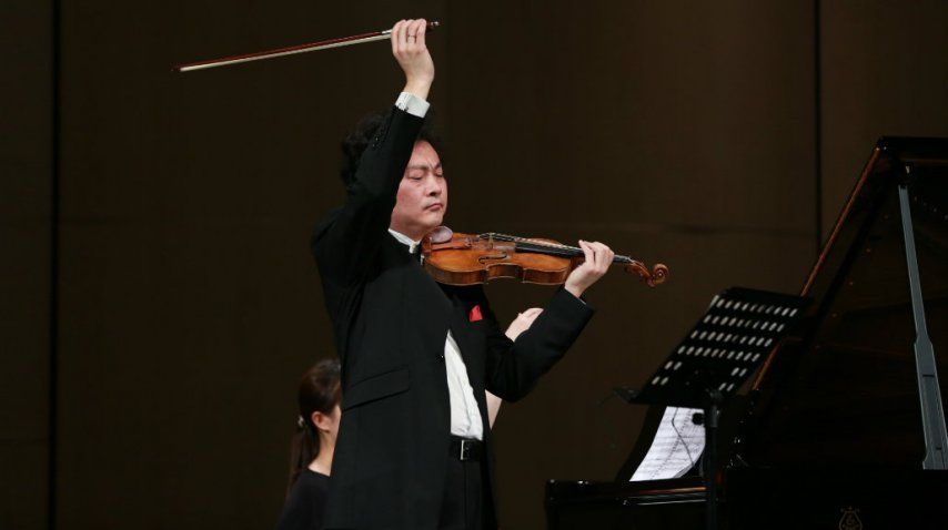 El prestigioso violinista chino <br>