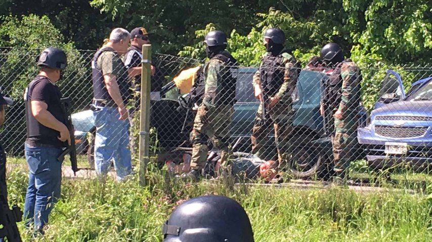 Fotos del tiroteo en el que cayó la Banda del Millón