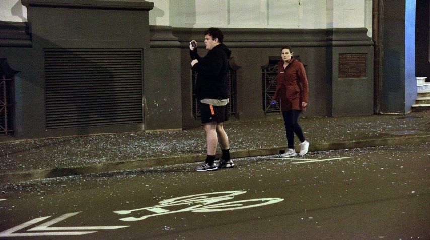 Terremoto en Nueva Zelanda<br>