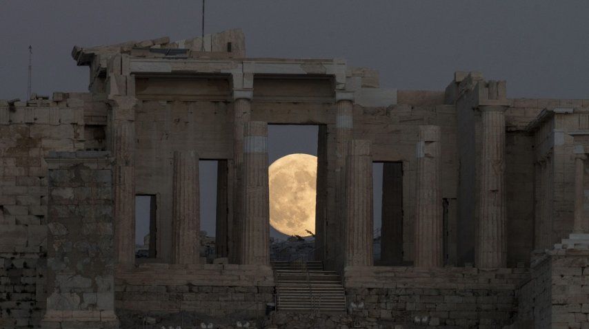 Superluna en Grecia