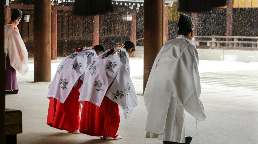 <p> Nevó en Tokio luego de 54 años</p><p></p>