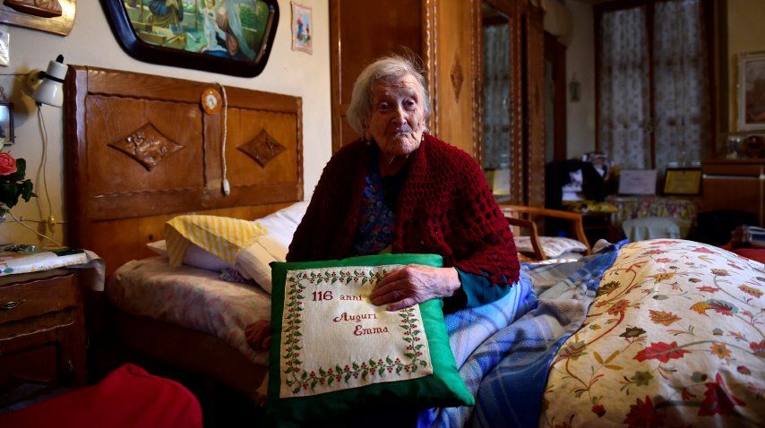 Emma Morano festeja 117 años este martes<br>