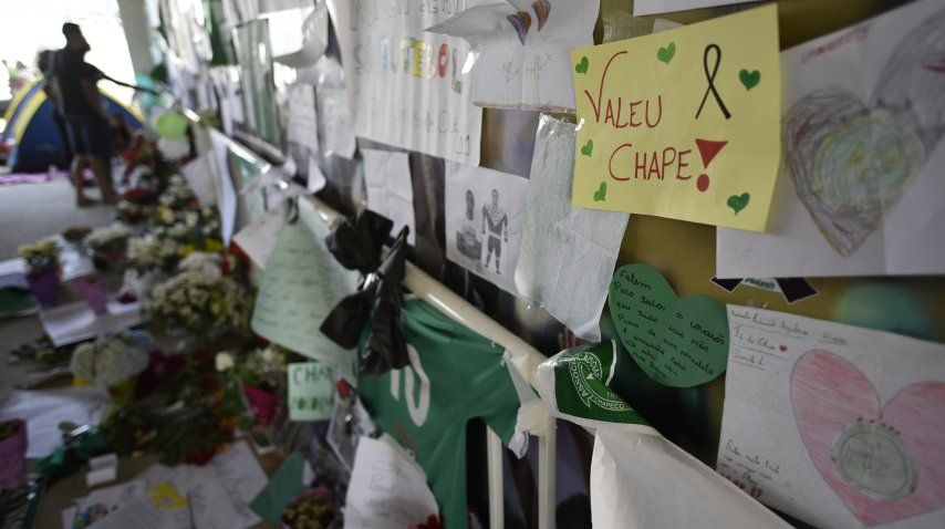 Se espera un multitudinario velorio en el estadio de Chapecó<br>