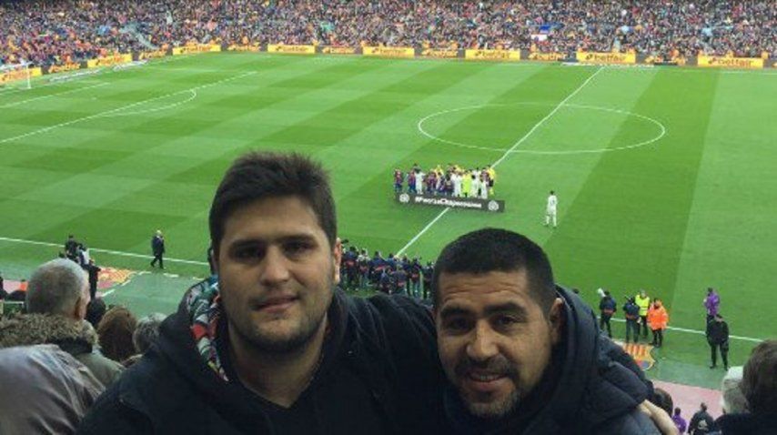 Riquelme, presente en el clásico español<br>