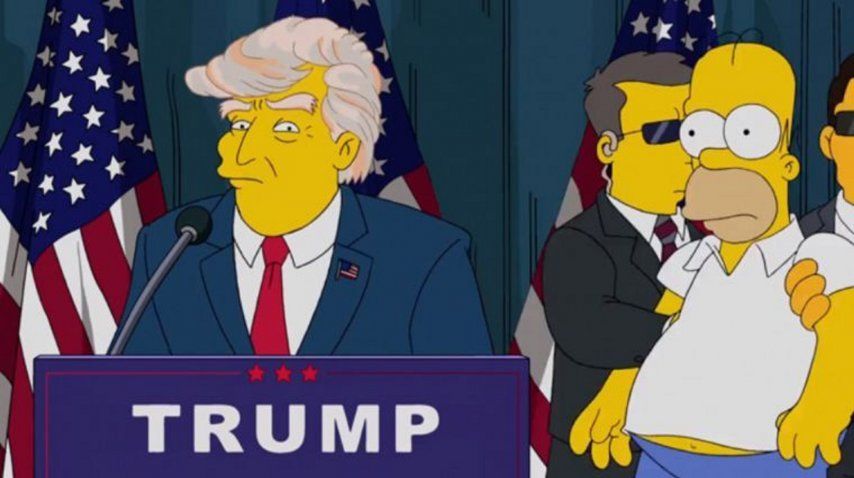 Homero y Trump