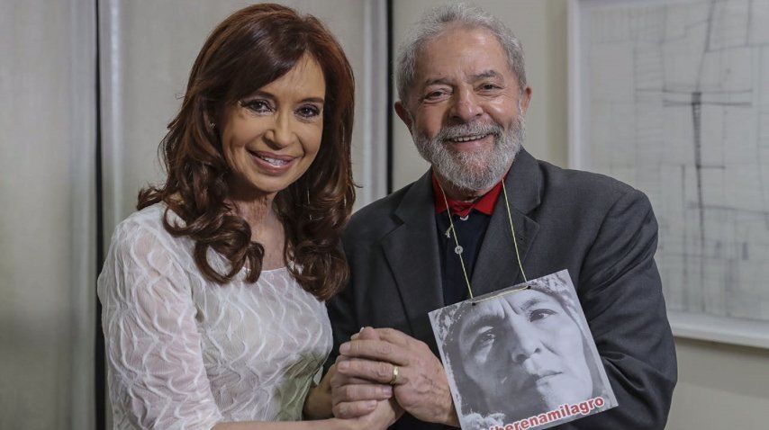 Cristina se reunió con Lula