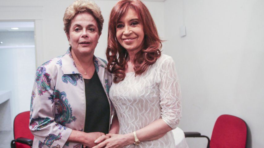 Cristina se reúne con Dilma