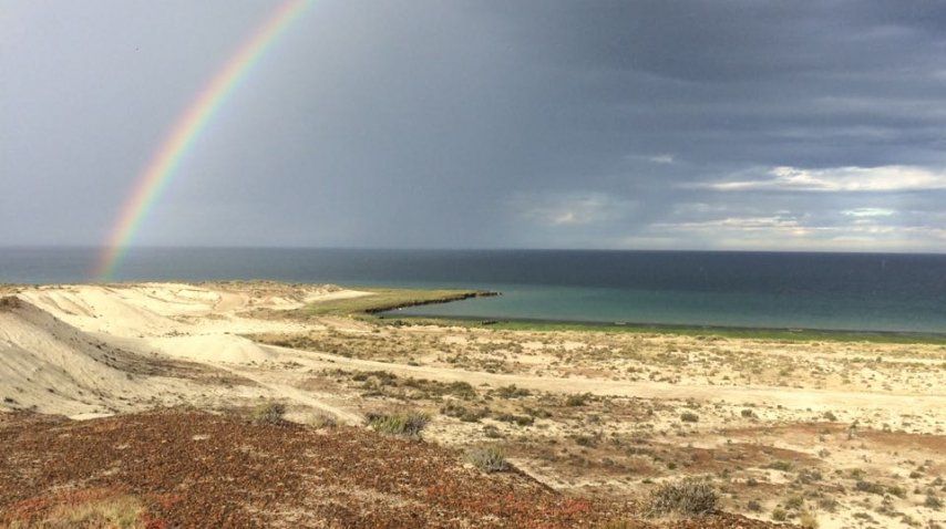En Cerro Avanzado se puede disfrutar de una comida gourmet con este paisaje