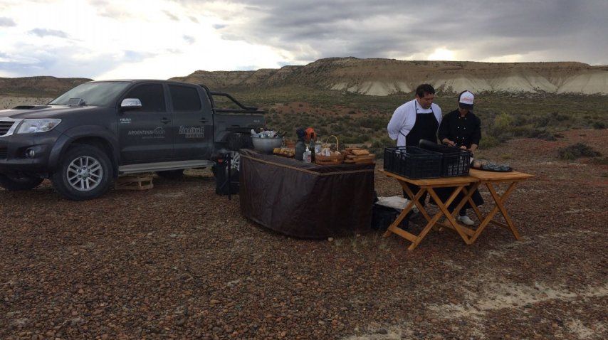 El chef Pablo Blanco y una comida gourmet en una atmósfera de ensueño