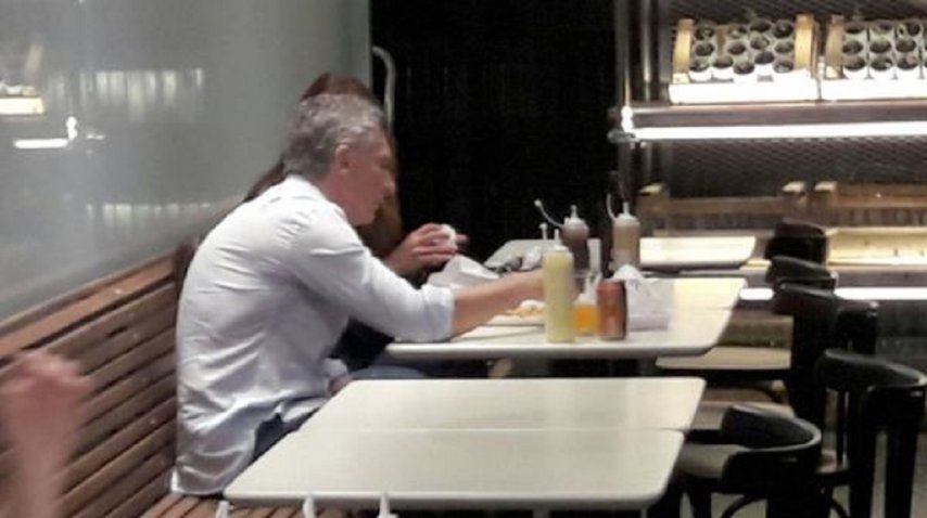 La imagen de Macri en Carne que circuló en las redes<br>