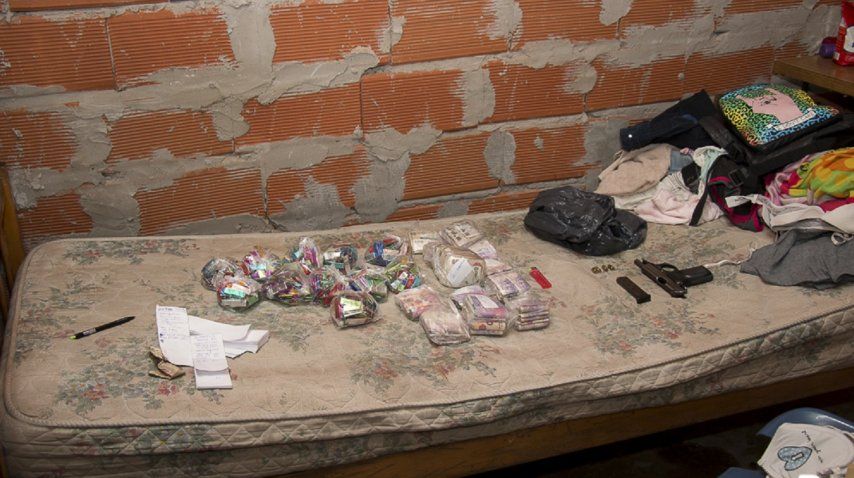 Allanamiento en Villa Sapito 