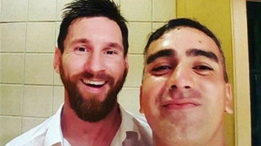 Messi, descansando en Rosario