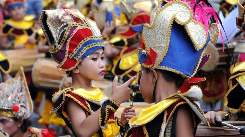 Así se prepara Indonesia para recibir el año nuevo<br>