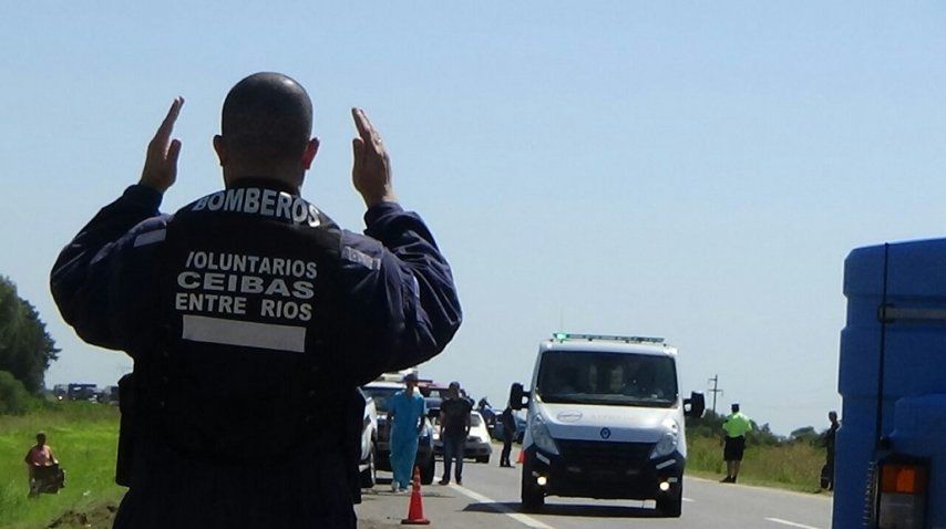 <p> Choque múltiple en Entre Ríos dejó siete heridos</p><p></p>