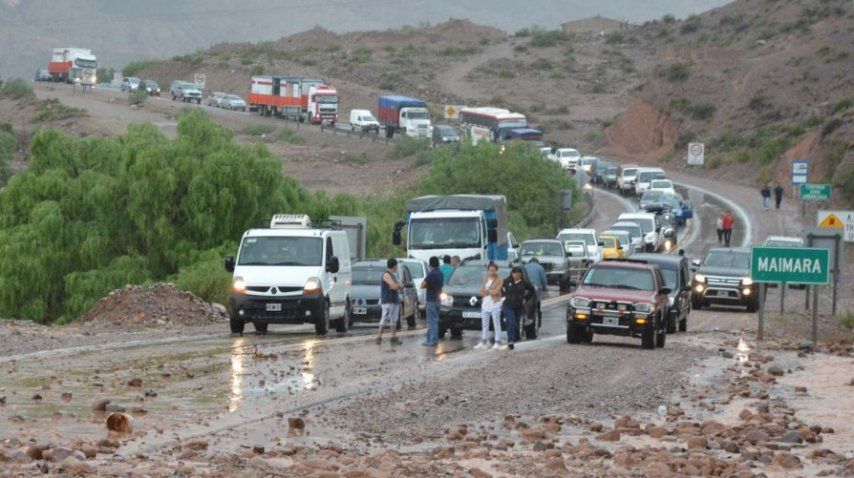 Alerta por alud de barro en Jujuy