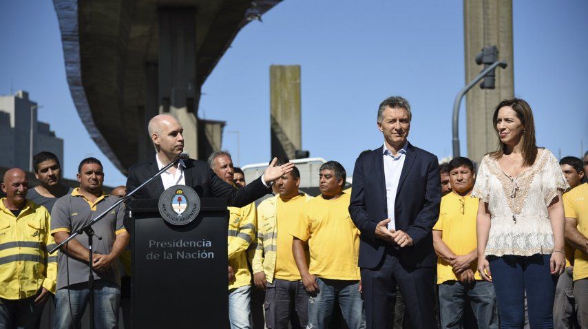 Inauguración de las obras del Paseo del Bajo<br>