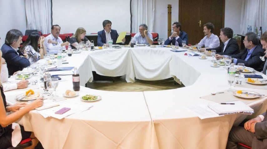 Reunión de los ministros que viajan a Davos<br>