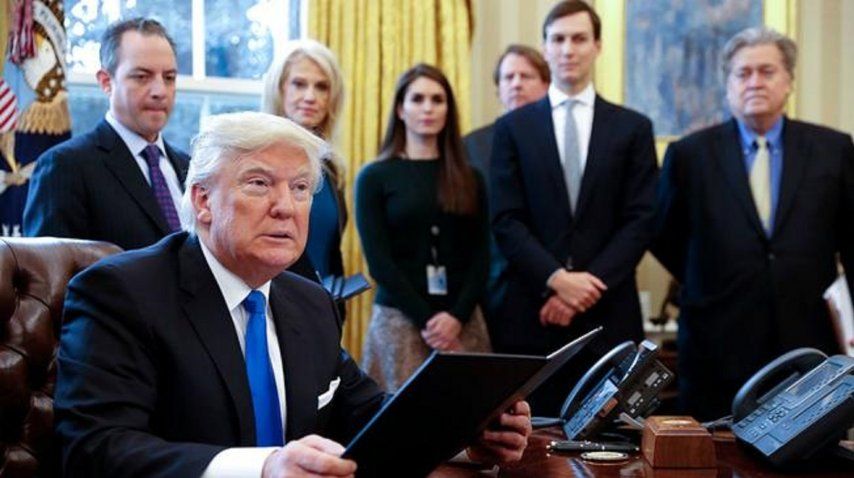 Donald Trump firmó decreto para construir muro con México