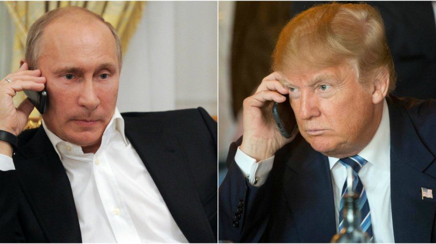Vladimir Putin y Donald Trump hablan por teléfono