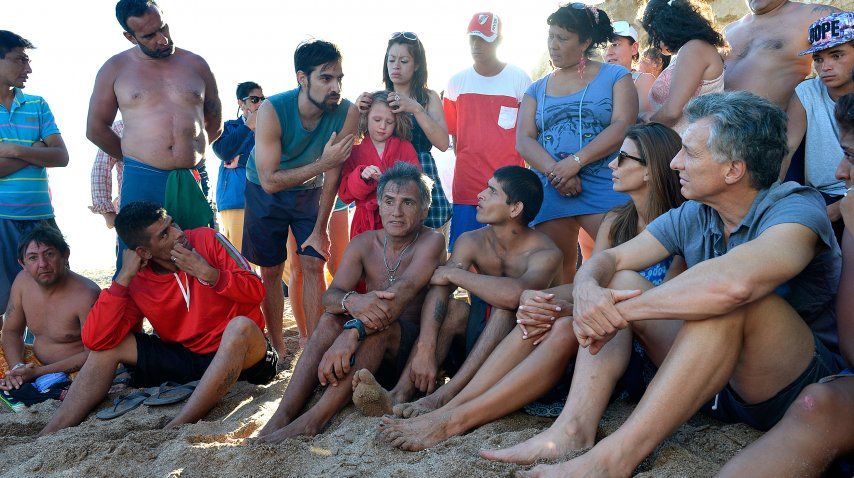 Así pasa Macri sus días de descanso con su familia en la Costa