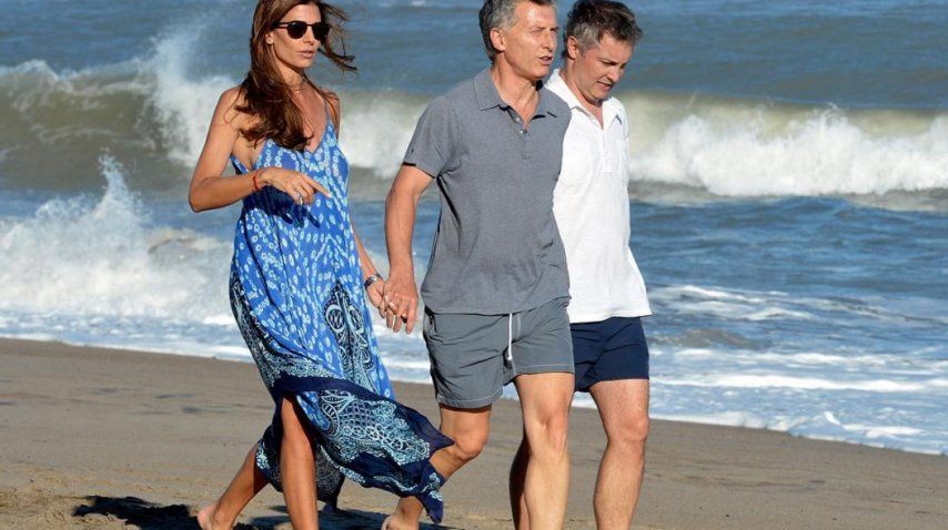 Así pasa Macri sus días de descanso con su familia en la Costa