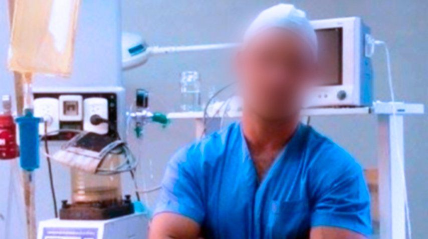 Este es el médico agresor<br>