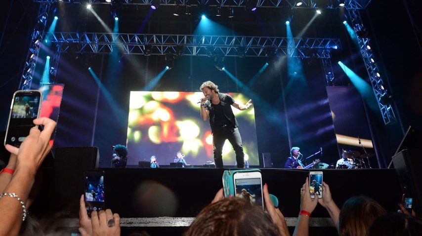 Diego Torres, en Tigre.<br>