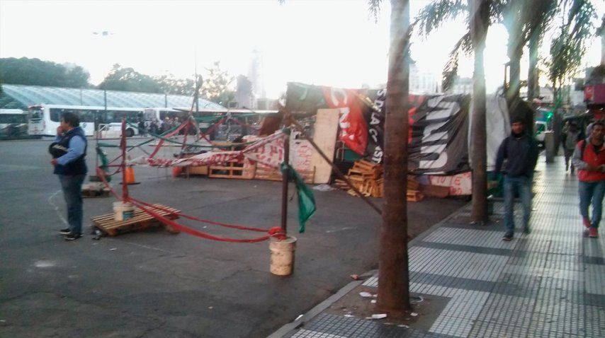 El operativo se desarrolla en el Paseo La Estación<br>