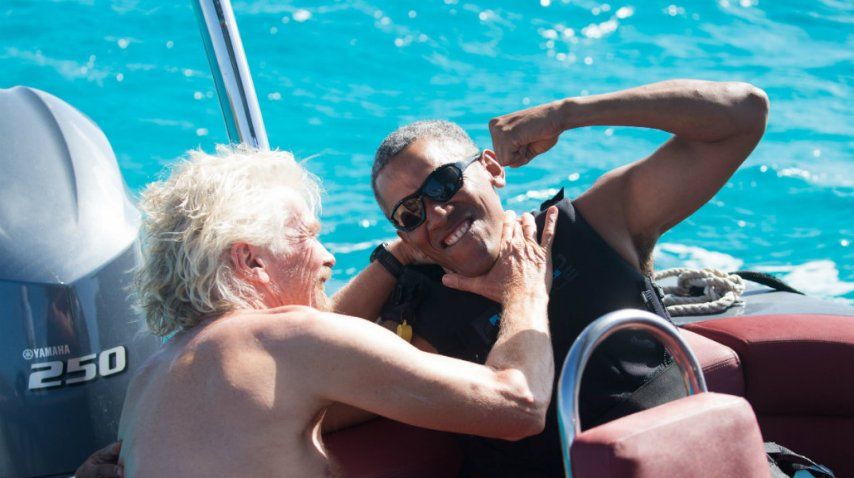 Un rato de juegos con Richard Branson<br>