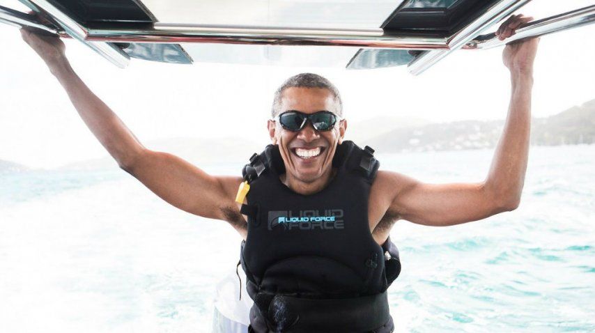 Obama, más relajado tras dejar la Casa Blanca<br>