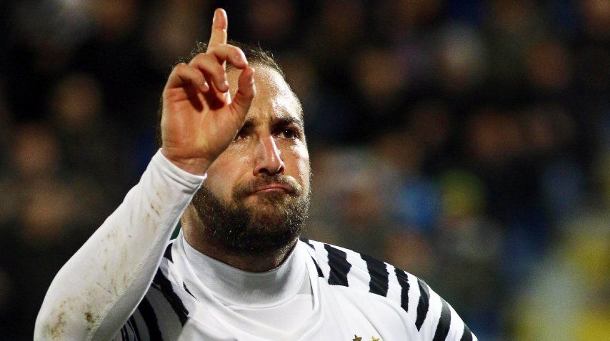 Higuaín volvió a marcar para la Juventus