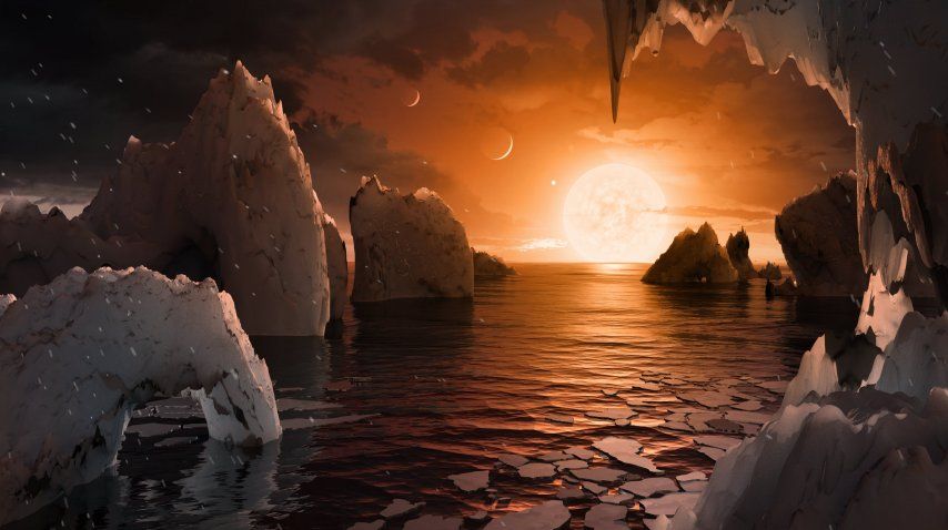 Así creen que se ven los planetas de Trappist-1<br>