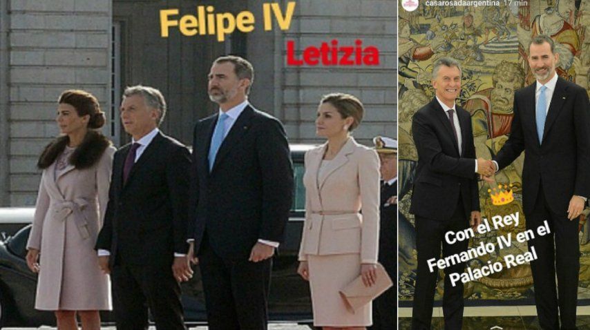 Insólito error en la cuenta de Instagram de Casa Rosada<br>