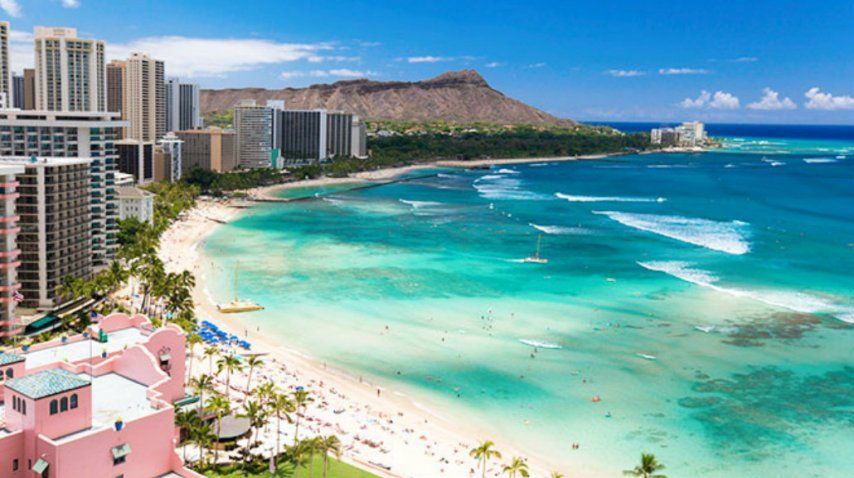 Oahu, un punto idílico de Hawaii<br>