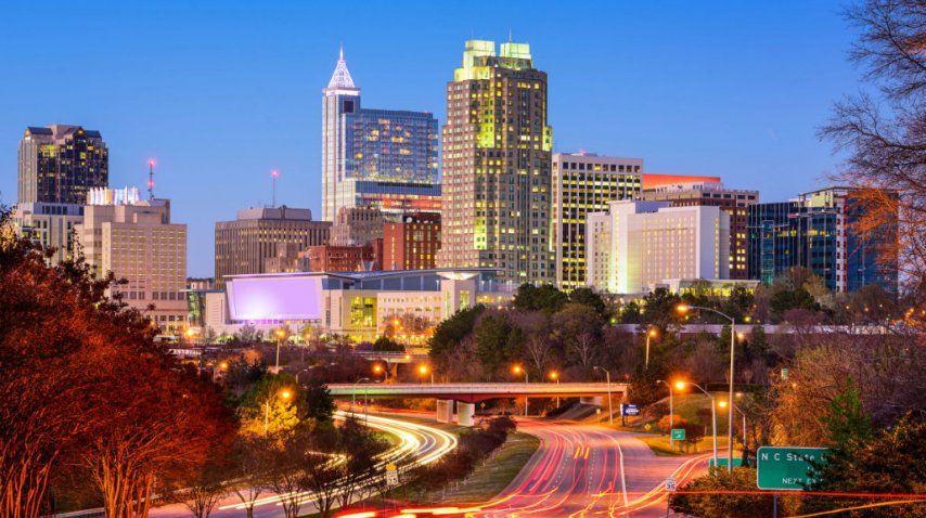 Raleigh, en Carolina del Norte, un destino inesperado<br>