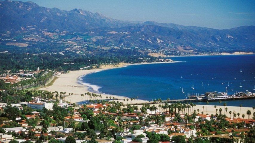 Los viñedos y playas en Santa Bárbara pasan al frente<br>