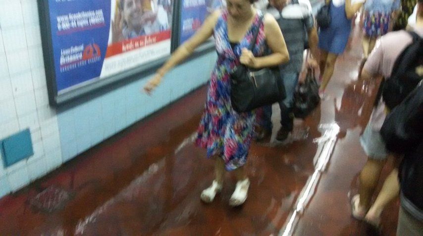 Inundación Subte