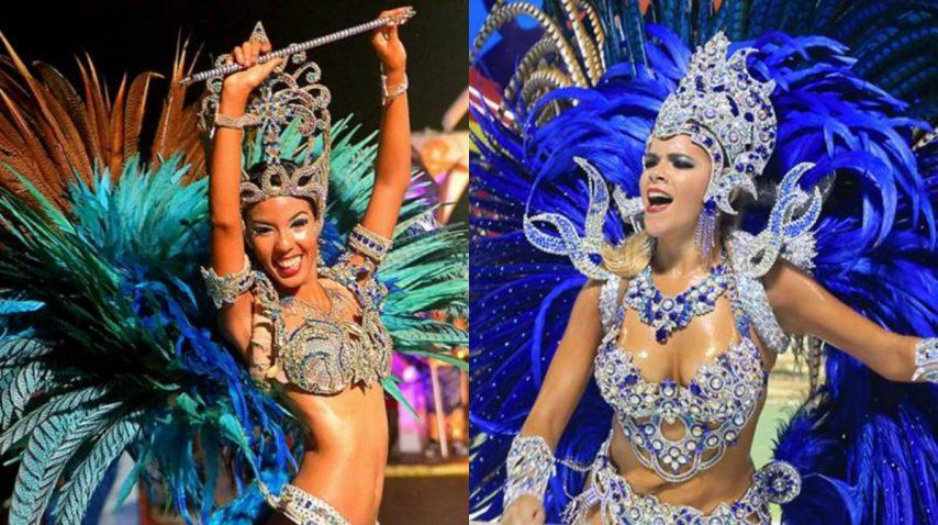 Las bailarinas del carnaval de Corrientes<br>