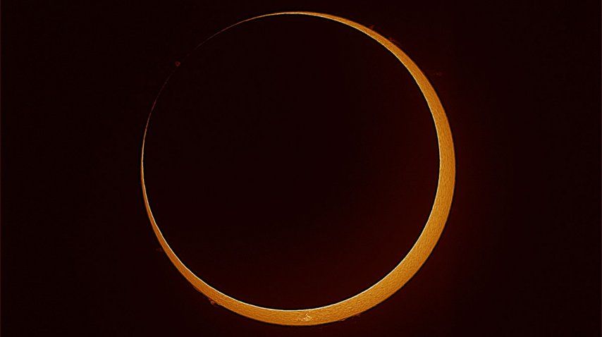 El eclipse se verá a pleno en Chubut<br>